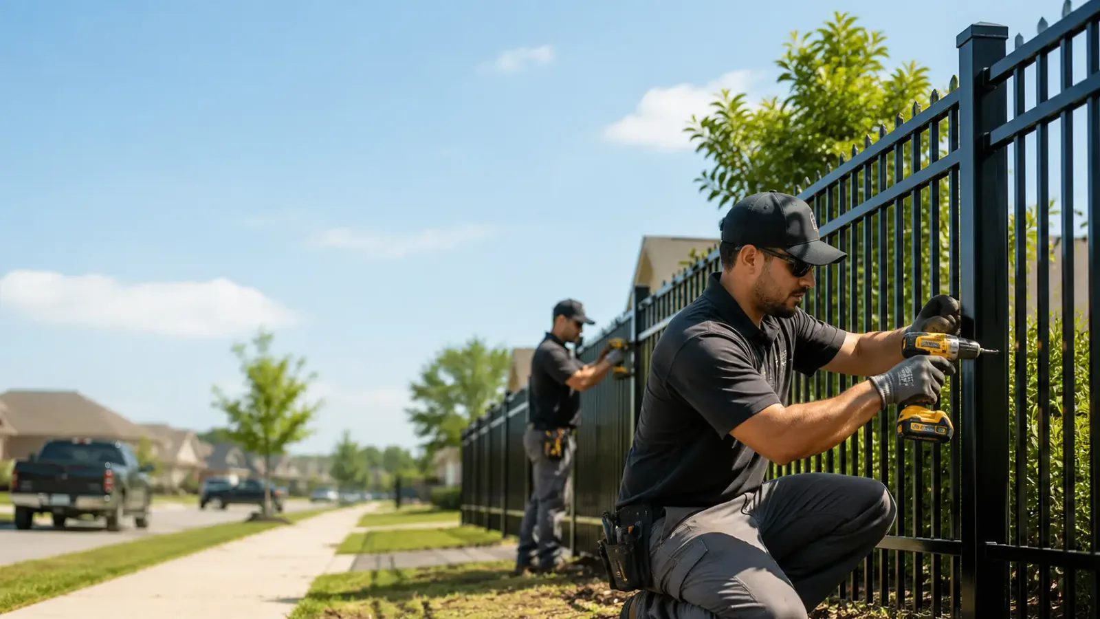 Metal Fence Installation in New England, ND
